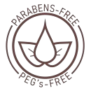Parabens Free, PEG Free