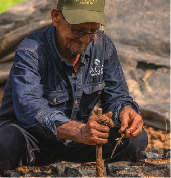 Cacay farmer